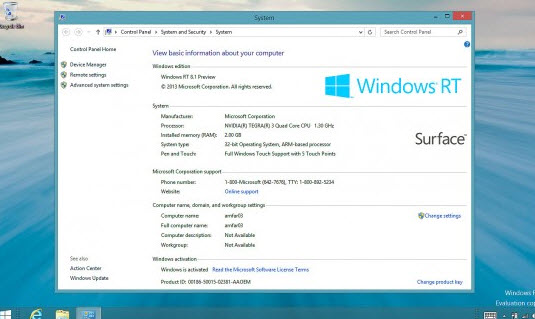 Windows 8.1 RT