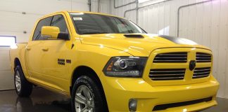 2016 Ram 1500 Stinger Yellow Sport