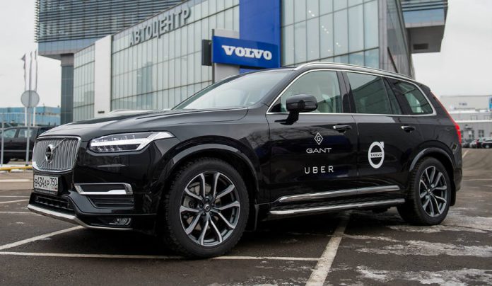 Uber, Volvo, XC90