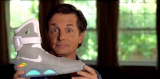 Nike & Michael J. Fox raffle off Back To The Future shoes