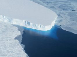 Western Antarctica glaciers are swiming on hot water and melting faster than before