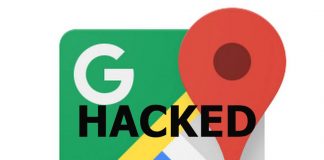 Google Maps Hacked.