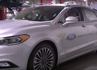 Ford Fusion Hybrid Autonomous Development Car