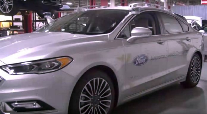 Ford Fusion Hybrid Autonomous Development Car