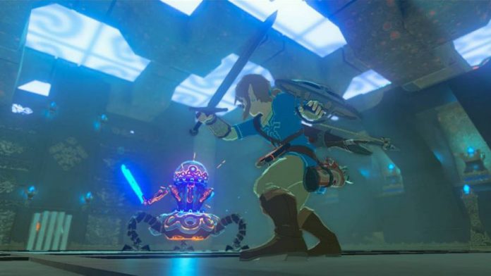 Link will face the Guardians in Zelda Breath of the Wild.