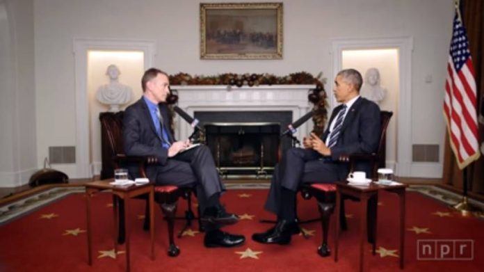 Steve Inskeep interviews Barack Obama at the White House.