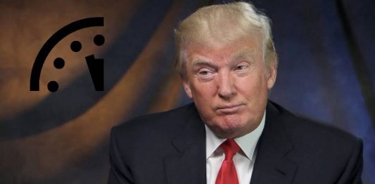 Donald Trump's presidency puts humanity closer to doomsday