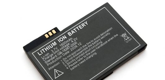 This Lithium-Ion battery has a built in fire extinguisher Lithium ion battery.