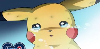 Pikachu crying