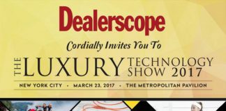 2017 Luxury Technology Show poster