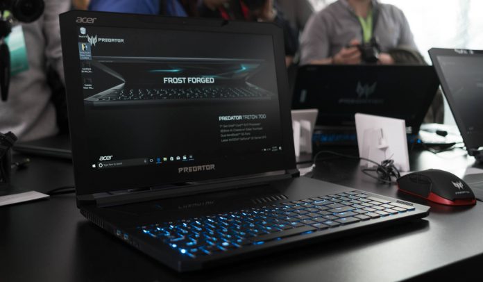 Acer Predator Triton 700 photo.