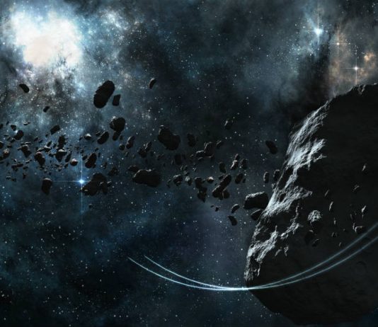 Asteroid digital art