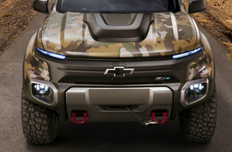 U.S. Army will use the ZH2, a modern stealth truck by GM