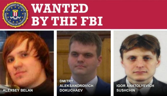 Wanted photo of Yahoo hackers