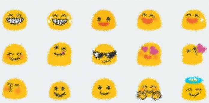 Google IO 2017, Android o, blob emojis Android Blob emojis