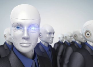 Robot in a suit