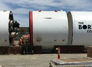 Boring company, tunnel, los angeles, godot
