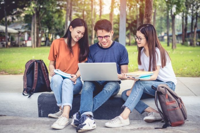 Students On Campus