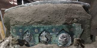 Researchers Discover 2,000-Year-Old Ceremonial Chariot Buried Under Volcanic Ash in Pompeii