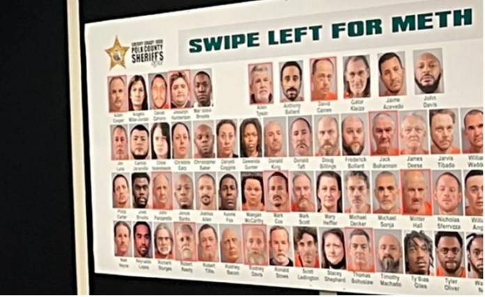 Polk County Police Arrest 60 Drug Dealers Using Dating Apps for Illicit Drug Trade Polk County Police Arrest 60 Drug Dealers Using Dating Apps for Illicit Drug Trade